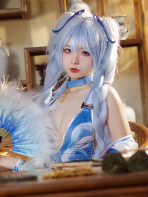 yuuhui玉汇 No.008 PA-15 翠雀媚_Coser-yuuhui-No.008-PA-15-T.ME-COSPLAYSETS-002