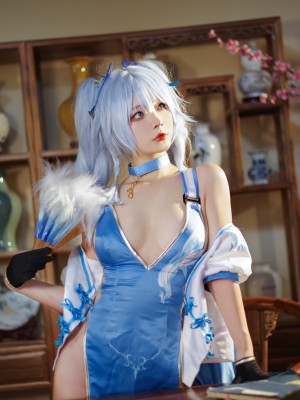 yuuhui玉汇 No.008 PA-15 翠雀媚_Coser-yuuhui-No.008-PA-15-T.ME-COSPLAYSETS-004