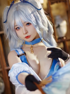 yuuhui玉汇 No.008 PA-15 翠雀媚_Coser-yuuhui-No.008-PA-15-T.ME-COSPLAYSETS-005