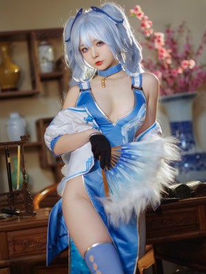 yuuhui玉汇 No.008 PA-15 翠雀媚_Coser-yuuhui-No.008-PA-15-T.ME-COSPLAYSETS-006