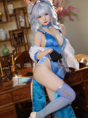 yuuhui玉汇 No.008 PA-15 翠雀媚_Coser-yuuhui-No.008-PA-15-T.ME-COSPLAYSETS-007