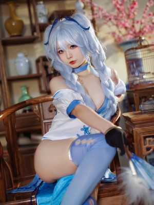 yuuhui玉汇 No.008 PA-15 翠雀媚_Coser-yuuhui-No.008-PA-15-T.ME-COSPLAYSETS-011