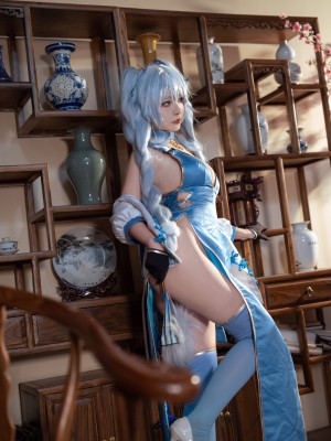 yuuhui玉汇 No.008 PA-15 翠雀媚_Coser-yuuhui-No.008-PA-15-T.ME-COSPLAYSETS-021