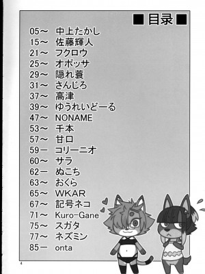 [神州国光社] (けもケット11) [迷い猫 (よろず)] ケモッ男の娘ラヴァーズ 2022_03_page_004