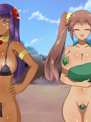 [メゾン・ド・カツカレヱ (ふくじんづけ)] 妻のいる俺が、無人島でJKと現地の女を孕ませる_0177_176