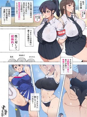 [愛国者(アゴビッチ姉さん)] 新・制服美少女達 この学園の性教育を受けた女の子たちは男に飢えている_007