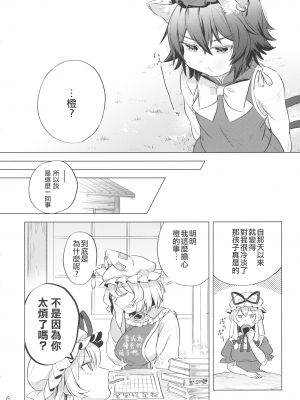 [烏冬個人漢化] (COMIC1☆16) [肩こり腰痛ドライアイ (政長)] 明るい式神計画。 (東方Project)__008