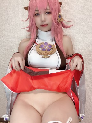 Rizuna -  八重神子コスプレ自撮り写真集_82