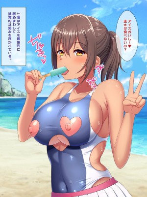 [つるつるいっぱい] 罰として夏休みの間、水泳部の性処理係になった彼女～ご褒美夏合宿編～_389