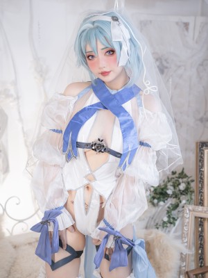 爆机少女喵小吉&云烧 - 原神花嫁：优菈&甘雨_22