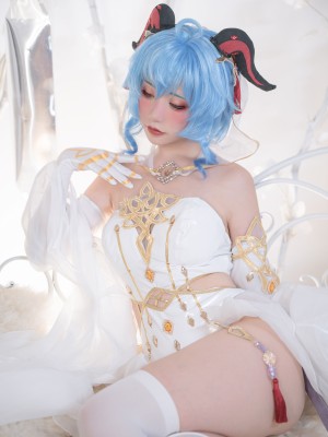 爆机少女喵小吉&云烧 - 原神花嫁：优菈&甘雨_20