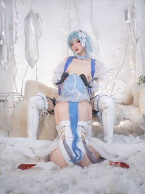 爆机少女喵小吉&云烧 - 原神花嫁：优菈&甘雨_48