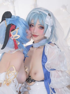 爆机少女喵小吉&云烧 - 原神花嫁：优菈&甘雨_74