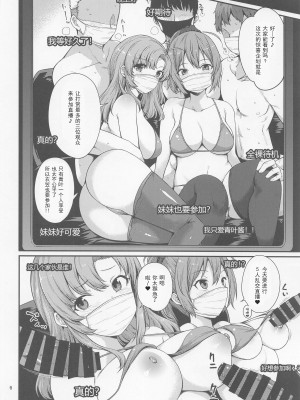 (C100) [適齢期に食中毒 (沢村青)] 青葉衣笠ドスケベ配信 (艦隊これくしょん -艦これ-) [中国翻訳]_05