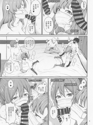 (C100) [適齢期に食中毒 (沢村青)] 青葉衣笠ドスケベ配信 (艦隊これくしょん -艦これ-) [中国翻訳]_08