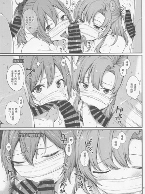 (C100) [適齢期に食中毒 (沢村青)] 青葉衣笠ドスケベ配信 (艦隊これくしょん -艦これ-) [中国翻訳]_10