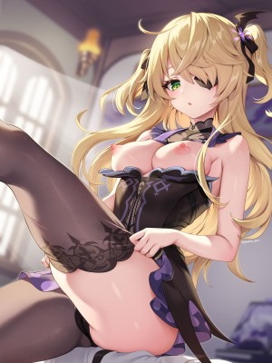[ごましおポン酢] フィッシュル差分9枚 (原神)_02
