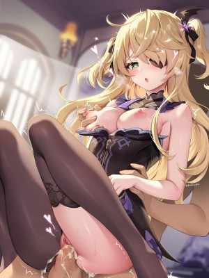 [ごましおポン酢] フィッシュル差分9枚 (原神)_10