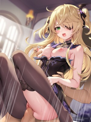 [ごましおポン酢] フィッシュル差分9枚 (原神)_07
