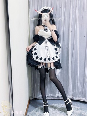 小青茗 能代女仆_38