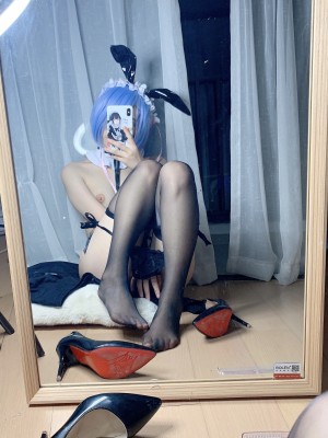[wink是可愛的wink] 蕾姆兔女郎 Bunny Rem [NSFW]_60