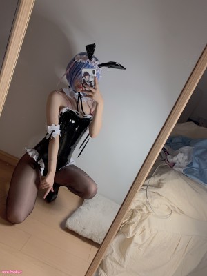 [wink是可愛的wink] 蕾姆兔女郎 Bunny Rem [NSFW]_09