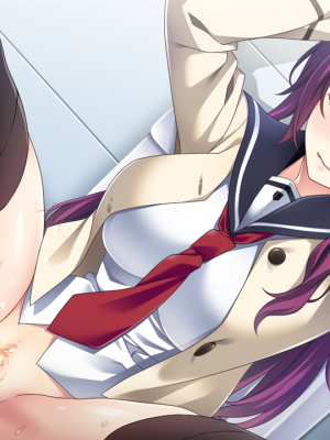 [アトリエさくら〔アトリエさくら eXtra〕]強制恥辱操作 ～露出委員長・早乙女美姫と露出幼なじみ・橘雪奈 『この変態！　私たちを裸に剥いて童貞男達の前に晒すなんて……！　処女なのに!!』_CG196