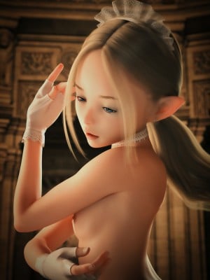 [なでしこさん]エルフメイドの調教白書_036