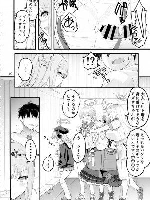 (C101) [ゆにおんばすと (かずたろ)] 未確定で未成熟なお姫様♡ (ブルーアーカイブ)_09