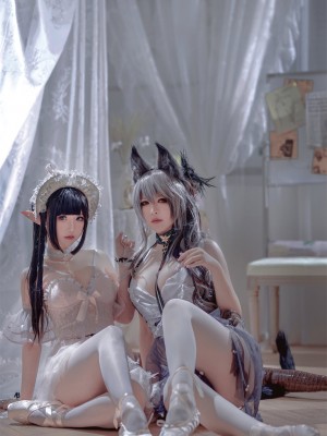 半半子x面饼仙儿 - 明日方舟黑x森蚺_14