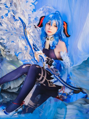 清青琴玖 NO.04 甘雨COSPLAY Genshin Impact Ganyu_18
