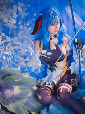 清青琴玖 NO.04 甘雨COSPLAY Genshin Impact Ganyu_14