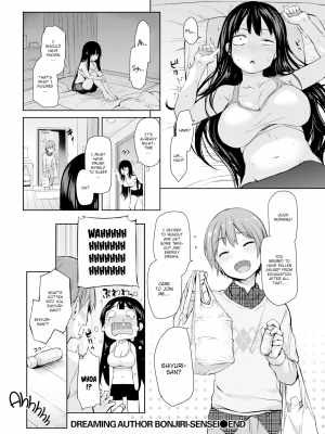 無修哥[みちきんぐ] 夢想作家ぼんじり先生 (COMIC快楽天 2016年4月号) [英訳] [無修正]_pic_020