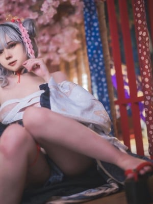 [奈奈紀] Sakamata Chloe ／ Kimono Cosplay_2_13498620_77044144_1