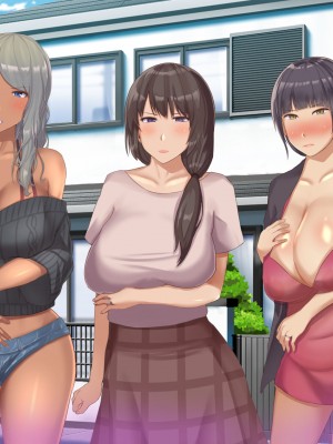 [Soft Thigh (むにおに)] ねっとりママ友ハーレム 嫌われ者の俺が夜のママ会に参加しちゃいましたw 前編_338