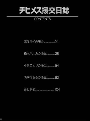 [コワレ田ラジ男 (ヒーローキィ)] チビメス援交日誌 [DL版]_002