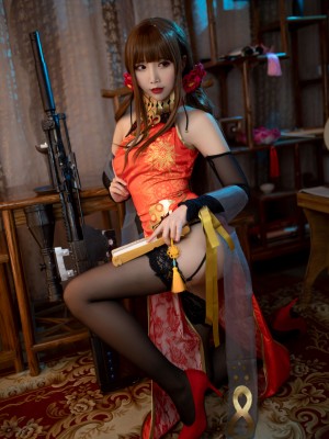 [面饼仙儿] DSR50 红牡丹 Girls Frontline_34