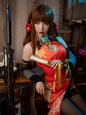 [面饼仙儿] DSR50 红牡丹 Girls Frontline_27