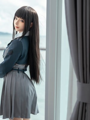 Coser@蠢沫沫 (chunmomo) x 桃良阿宅 - 莉可莉丝_Coser-chunmomo-x--MrCong.com-004