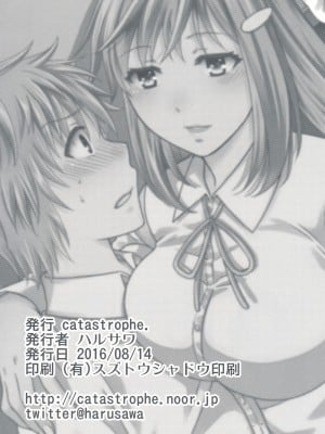 (C90) [catastrophe. (ハルサワ)] わがままな姉の欲望トラ [Don't Trust and Support Irodori Comics !]_029