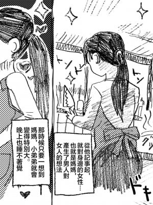 [JUNKセンター亀横ビル] 「禁断の愛 母子交尾の鎮魂歌」[中国翻訳]__007_