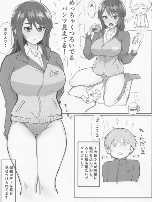 (C101) [もる田ラーメン屋 (もる田)] ミカお姉さんのゆうわく♡ (ガールズ&パンツァー)_02