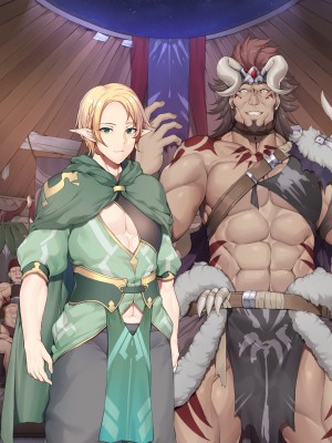 (同人CG集) [diletta (成海クリスティアーノート)] 蛮族に嫁いだエルフの姫_0187