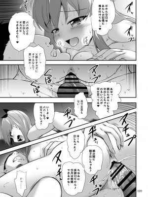 [かじむらマーケット (かじむらカジマ)] 中出し！パパチンJunkie3 ～父娘受精妊娠ボテHもあるよ_08_009