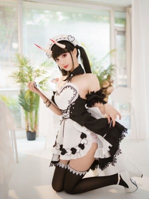 [面饼仙儿] 能代女仆 Azur Lane Noshiro Maid_05