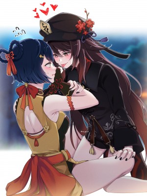 [ネゴム] 原神ログ２  刻晴x甘雨 百合雜圖 (原神) [禁漫漢化組]_90274301_p2
