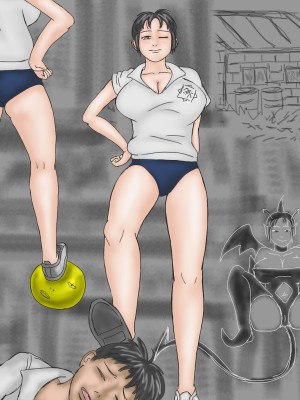 [四然堂] 悪戯妹、逆NTR遊び 姉の彼氏に迫る巨乳ブルマ [中国翻译]_071