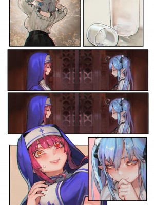 [阿歐印的巡禮日 (Aoin)] マリンの懺悔室-Codependency (白銀ノエル, 宝鐘マリン, 雪花ラミィ)｜玛琳的忏悔室-依存症 [DL版] [中国翻訳]_18