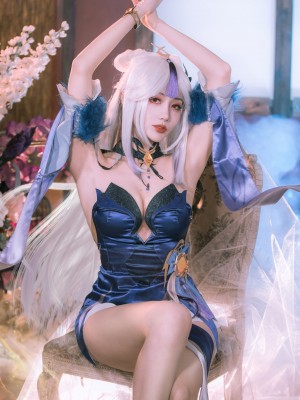 KisaragiAsh 如月灰 - Ningguang Orchid's Evening Gown_02