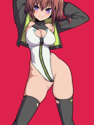 [トバ口] ドクソン同棲いちゃらぶスケベ (アリス・ギア・アイギス) ｜與狗吠的甜蜜色色同居 [我是肛♂蛋!不是 融⚥合!]_35